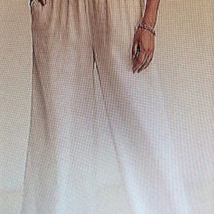 Vineyard Vines white gauze wide pants  size S
